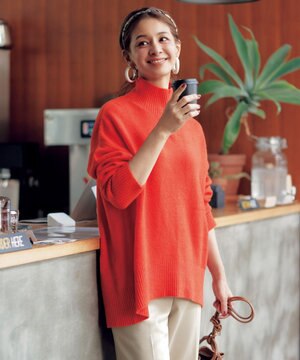 ふわもちニット ハイネック