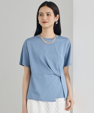  ツイストディテール Tシャツ