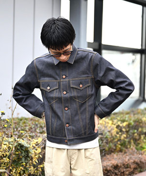 【洗える/ブランド人気】3RD TYPE RIGID DENIM JACKET デニムジャケット