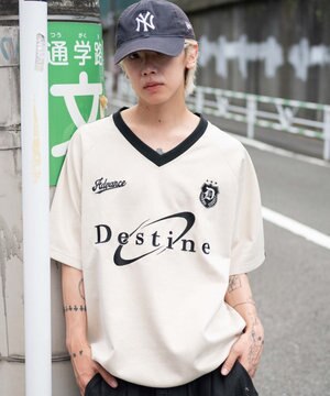  【ユニセックス着用ITEM/MLサイズ展開】フェイクスウェードゲームT（SS）