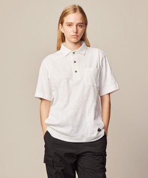  【吸水速乾・男女兼用】カモフラジャガードポロシャツ