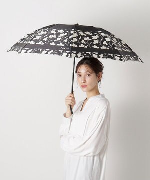 【折りたたみ雨傘】フルラ (FURLA)  カメリア 折りたたみ傘 UV