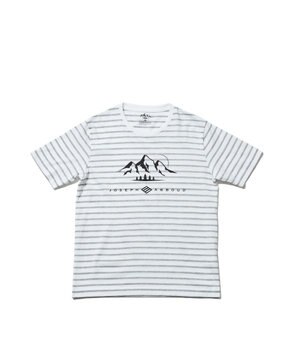 【UNISEX】ギザンティ天竺ボーダー Tシャツ