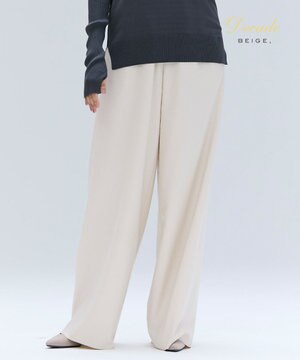  【セットアップ対応】CORBY / ウールイージーワイドパンツ