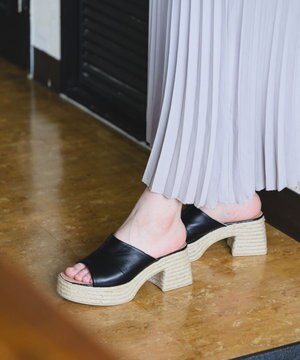  【GAIMO/ガイモ】プレーンジュート厚底サンダル/KALA-US