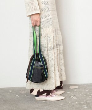  メッシュポーチバッグ