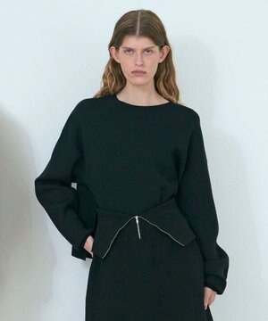  【ReNAVE・洗える】スムースニット プルオーバー