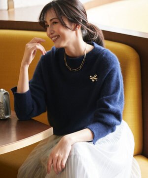  【手洗い可】フラッフィー ファーニット