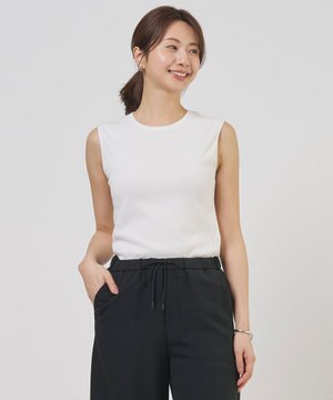  FINE COTTON SLEEVELESS タンクトップ
