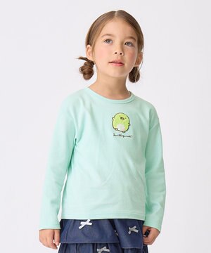  【すみっコぐらし】サガラ刺繍 長袖 Tシャツ