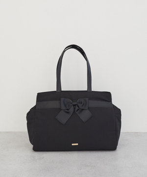 グログランリボン3ルームトートバッグ