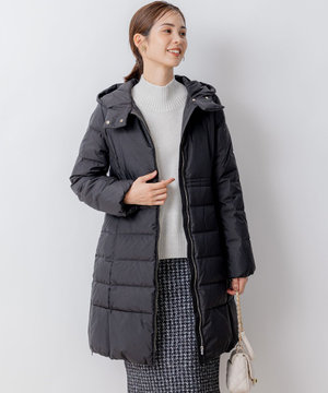 【洗える】ライトタフタロングダウン