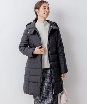 【洗える】ライトタフタロングダウン