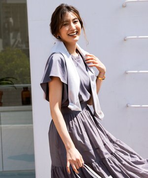 【洗える】コットンフライス セーターマシーン カーディガン