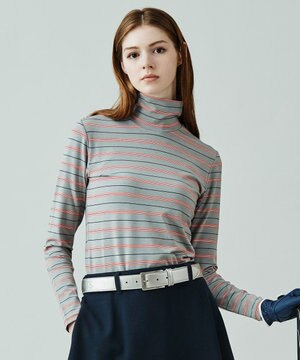  【WOMEN】エニワイズ ボーダー カットソー