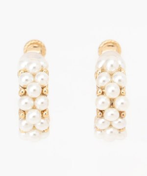  グレインパールイヤリング