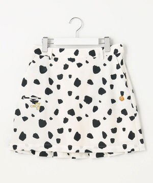  【WOMEN】【ストレッチ/撥水】インナー付き バックプリーツ スカート