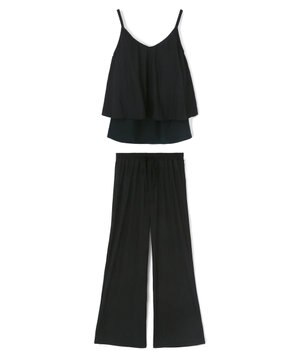  ロングパンツセット水着　9M・11L【Coral veil（コーラルヴェール）】