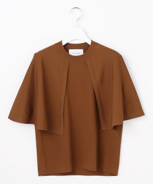  【カトリエムブーケ】Hauts design ケープディテールプルオーバー