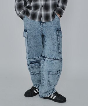  2WAYマルチデニムカーゴパンツ