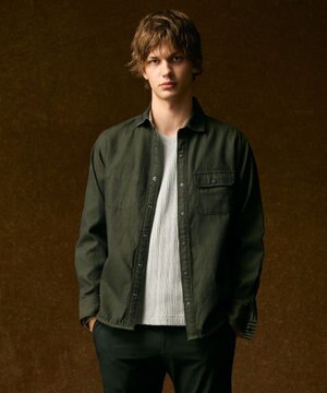  【キングサイズ・2WAY・25AW】リバーシブルシャツ