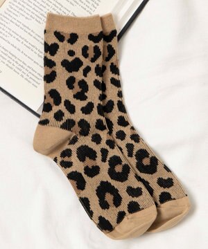  ジャガードアニマルソックス