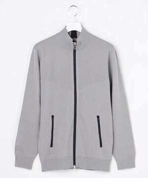  【MEN】トラックジャケット ホールガーメント ニットジャケット
