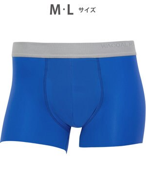  WACOAL MEN 【気持ちいいパンツ】 ボクサーパンツ 動きにフィット フロントの安定性・快適性 フリーなカッティング(裾部分) 通気性(肌側) 前閉じ 下着 メンズ WT3418 /ワコールメン