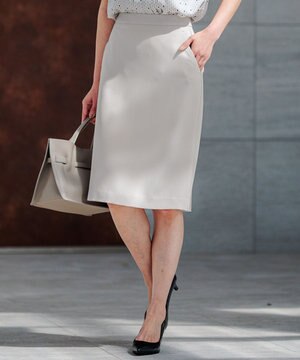  【セットアップ対応/洗える】ドライツイル タイトスカート