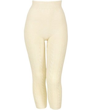  毛パン 足首丈 はきこみ丈ふかめ あたたかボトム ふんわりフィット ふわふわ 毛糸のパンツ レディース PPL760 /ワコール