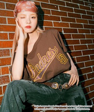  別注MLBオフショルビッグT