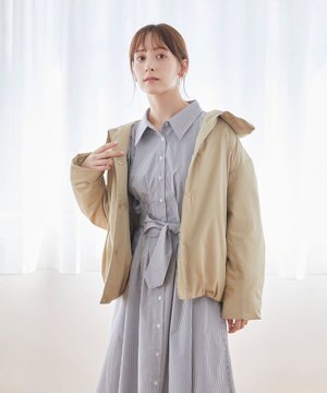 【撥水・洗える】ボリュームシームレス ダウン