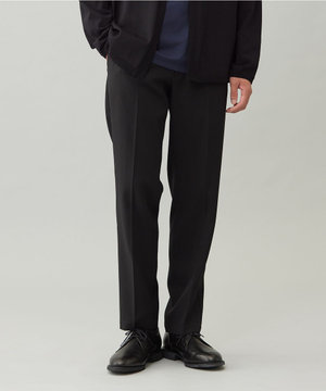 【OCEANS 雑誌・web・YouTube 掲載】WOOL TOUCH 機能美パンツ スリム【東レ開発のウール見え高機能素材】