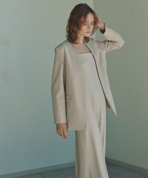  TENNEN TOUCH ノーカラージャケット