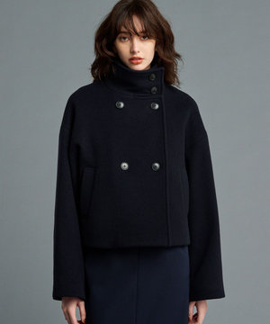 【撥水】プルーフ メルトン ショート ピーコート(uncrave STANDARD)