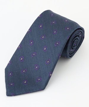  【J.PRESS SPUN SILK COLLECTION】小紋柄ネクタイ