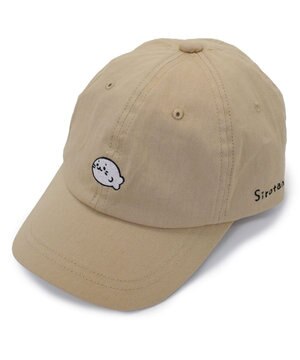  しろたん 刺繍キャップ 《ベージュ》 フリーサイズ