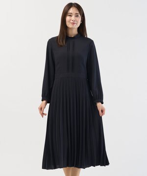  ノルディス2wayジョーゼット プリーツ ワンピース