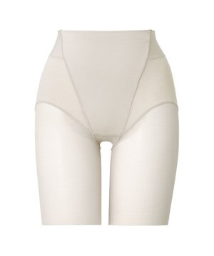  【BRADELIS NewYork peace】綿混楽々dailyシェイプパンツ25 ガードルショーツ 1枚履き可能 ハイウエスト 補正 下着 細見え