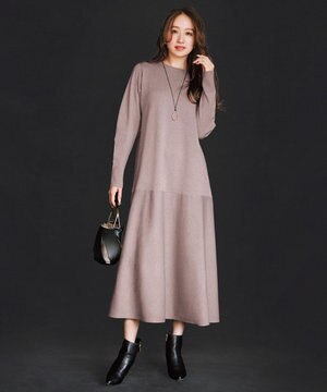 マイビューティニット フレアワンピース