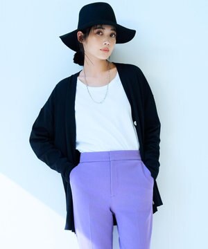 シルクコットンベーシック カーディガン