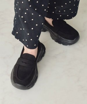  【Round About】ボリュームソールローファー