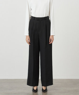  LINEN OXFORD | ストレートパンツ