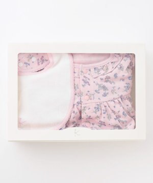  【70㎝】ロンパース＆スタイ ギフトボックス