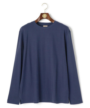  【ビジネス対応】リンクスシャドーチェック ロングスリーブTシャツ