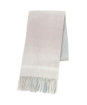  FURLA(フルラ）カシミヤ100％ カラーブロック オンブレー ストール