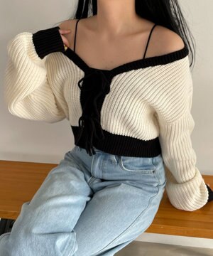  2WAYリボンカーデ