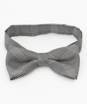  【BOWTIE COLLECTION】グレンチェック  フォーマル蝶ネクタイ