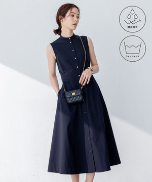 【速乾・撥水】ハイカウントタフタ ワンピース