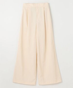  【ReNAVE・洗える/撥水加工/接触冷感/UVケア/セットアップ】ナイロンタスラン ワイドパンツ